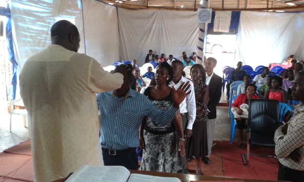 Prophet Felix Omondi, Hon Kivumbi Earnest Benjamin Ministering at Ps Rebecca Majwega16