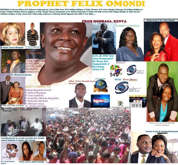 Prophet Felix Omondi  updated Poster