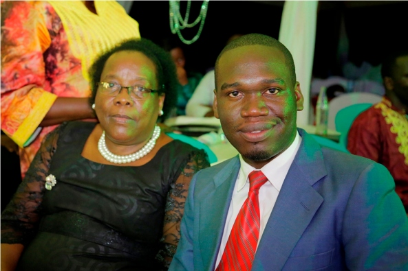 President Kivumbi Earnest Benjamin with AIG Elizabeth Muwanga1